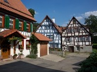 Stammheim Fachwerkh�user (Bildnachweis: Mit freundlicher Genehmigung der Stadt Calw)